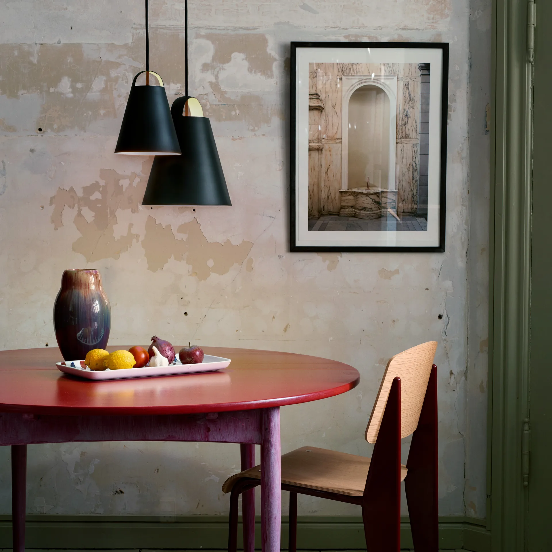 Lámpara colgante Above Ø25 cm, Negro Louis Poulsen