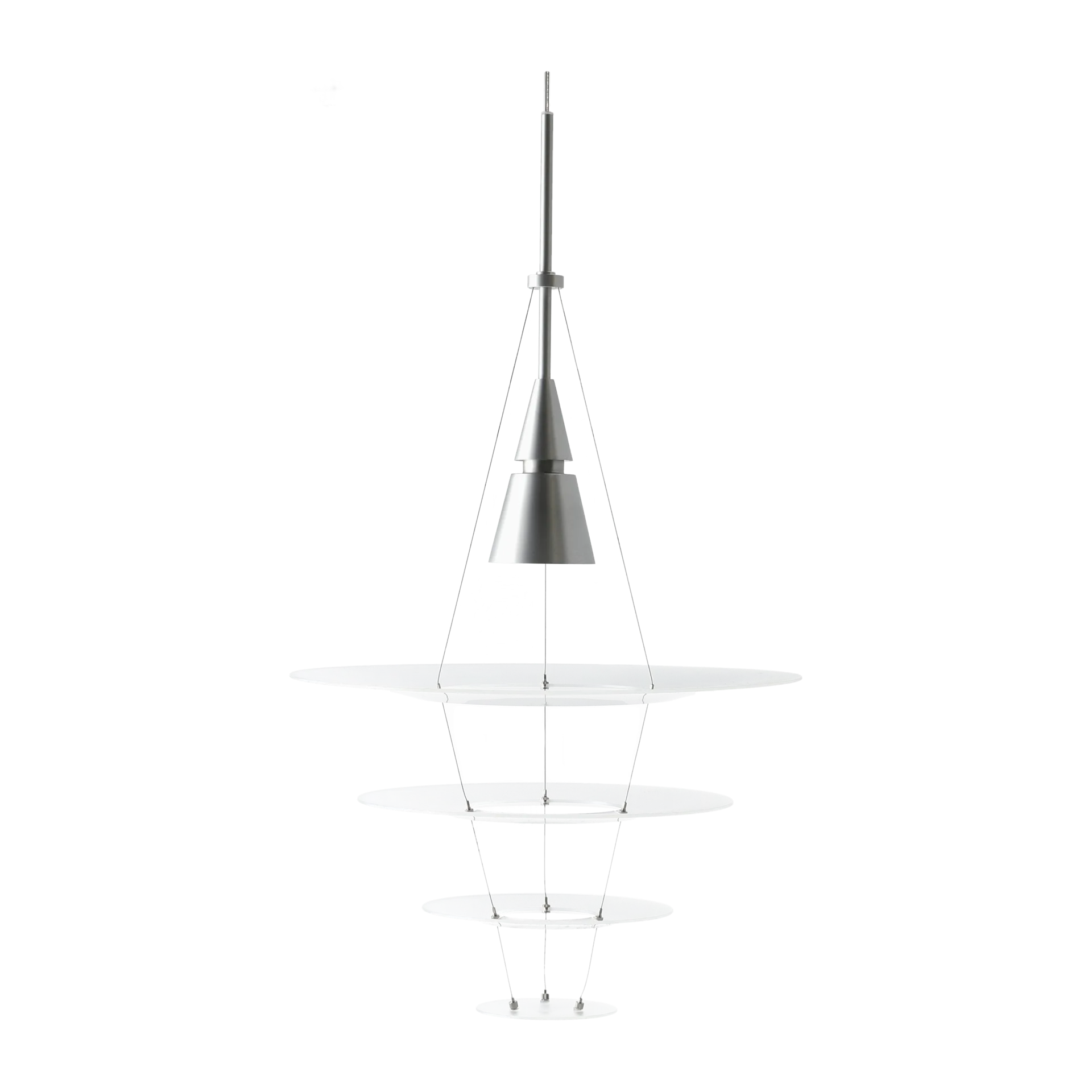 Lámpara colgante Enigma 425, Blanco Louis Poulsen