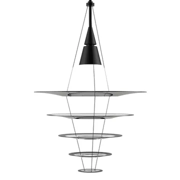 Lámpara colgante Enigma 545 - Negro - Louis Poulsen