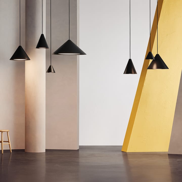 Lámpara colgante Keglen Ø65 cm, Negro Louis Poulsen
