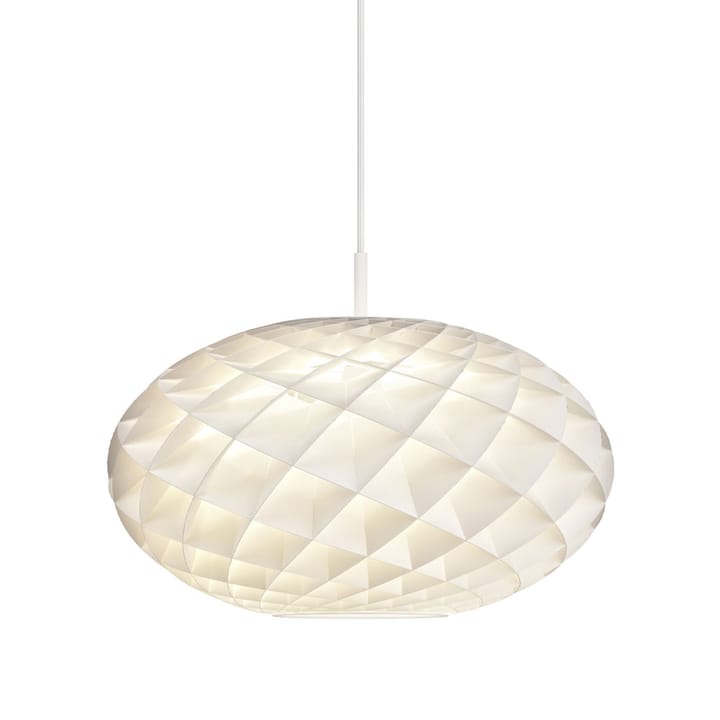 Lámpara colgante Patera Oval, Blanco Louis Poulsen