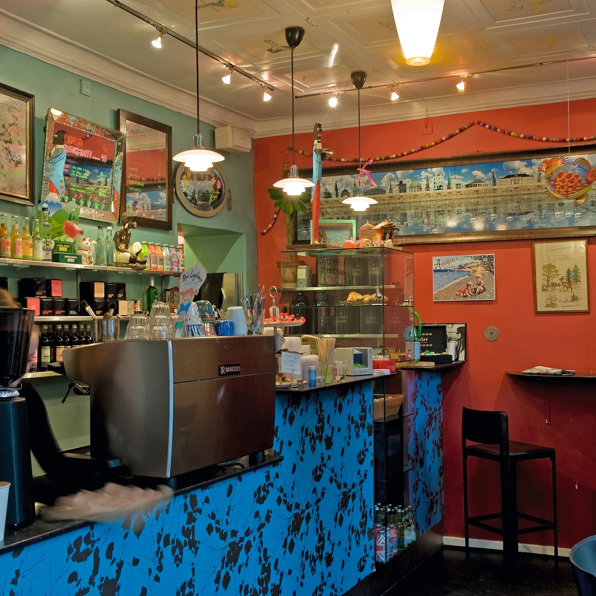 Lámpara colgante PH 2/1, Cromado de alto brillo Louis Poulsen