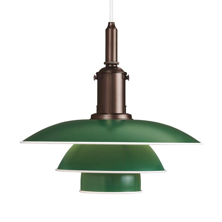 Lámpara colgante PH 3½-3 - verde - Louis Poulsen