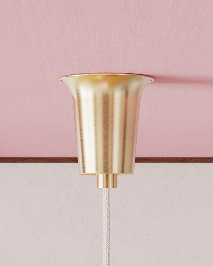 Lámpara colgante PH 3/3 Limited Edition, Latón-vidrio opal Louis Poulsen