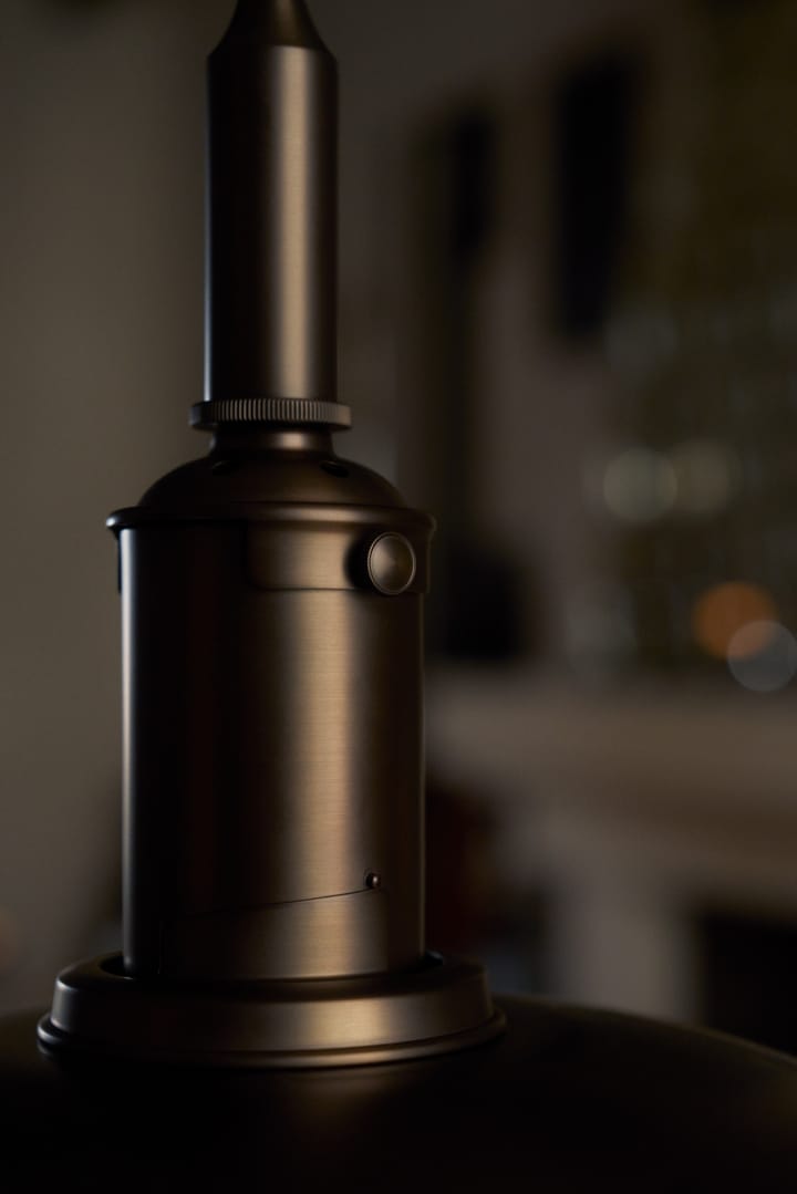 Lámpara colgante PH 3/3 Luna, Aged brass-vidrio opalino Louis Poulsen