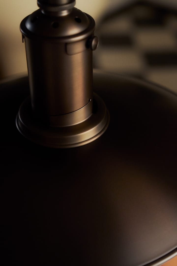 Lámpara colgante PH 3/3 Luna, Aged brass-vidrio opalino Louis Poulsen