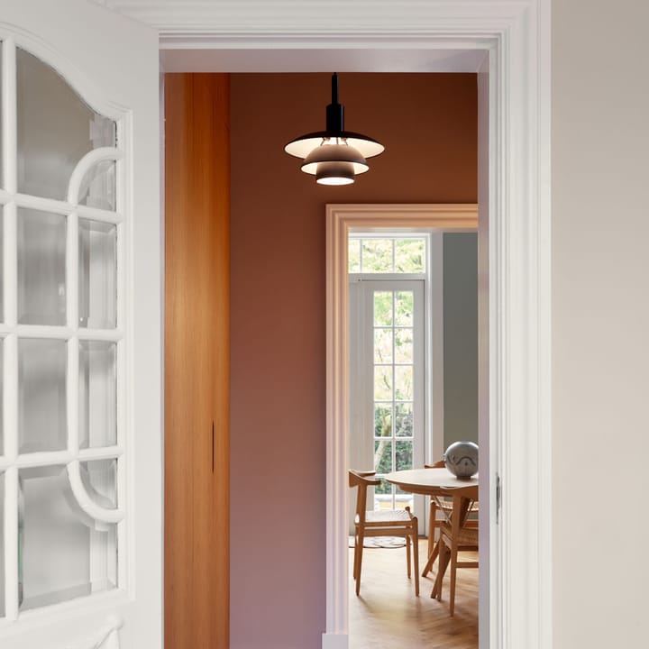 Lámpara colgante PH 3/3, Vidrio opal blanco Louis Poulsen
