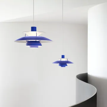 Lámpara colgante PH 5 - Ø300, Azul - Louis Poulsen