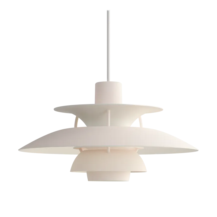 Lámpara colgante PH 5 - Ø300, Monochrom pale blush - Louis Poulsen