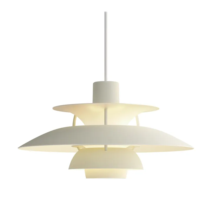 Lámpara colgante PH 5 - Ø300, Monochrom pale pewter - Louis Poulsen