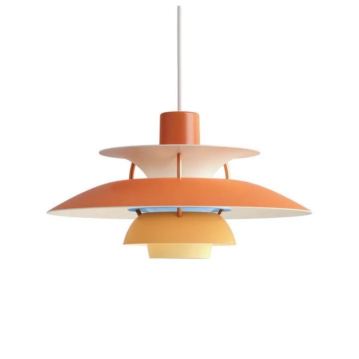 Lámpara colgante PH 5 - Ø300, Naranja - Louis Poulsen