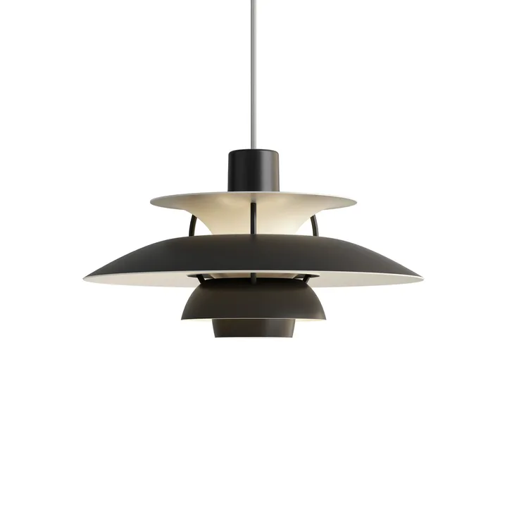 Lámpara colgante PH 5 - Ø300, Negro - Louis Poulsen