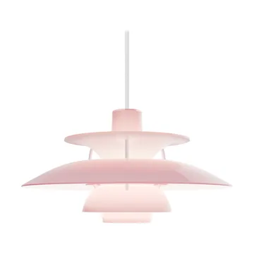 Lámpara colgante PH 5 - Ø320, Opal pale rose - Louis Poulsen
