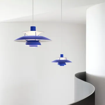 Lámpara colgante PH 5 - Ø500, Azul - Louis Poulsen