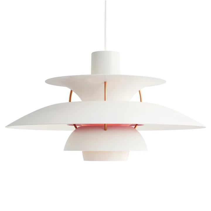 Lámpara colgante PH 5 - Ø500, Blanco - Louis Poulsen