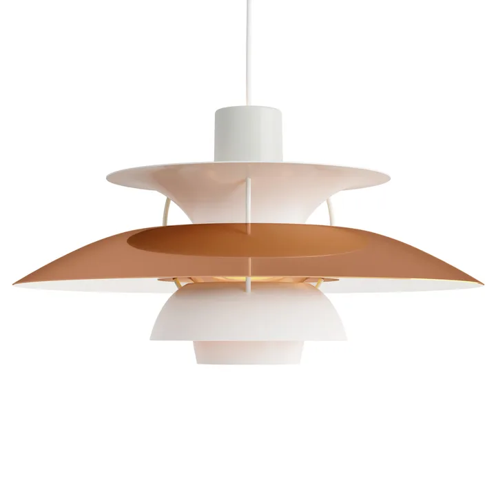 Lámpara colgante PH 5 - Ø500, Cobre - Louis Poulsen