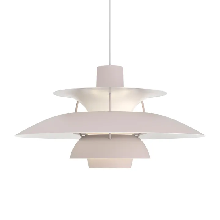 Lámpara colgante PH 5 - Ø500, Gris ostra - Louis Poulsen