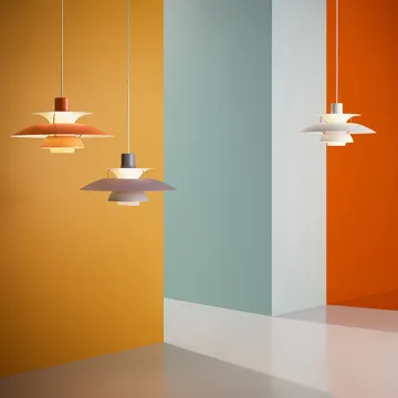 Lámpara colgante PH 5 - Ø500, Gris - Louis Poulsen