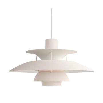 Lámpara colgante PH 5 - Ø500, Monochrom pale blush - Louis Poulsen