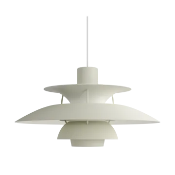 Lámpara colgante PH 5 - Ø500, Monochrom pale pewter - Louis Poulsen