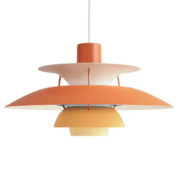 Lámpara colgante PH 5 - Ø500, Naranja - Louis Poulsen