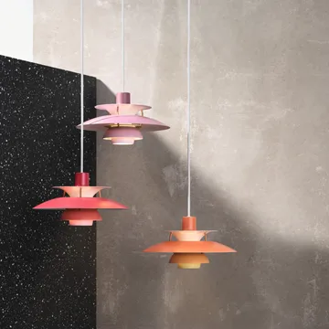 Lámpara colgante PH 5 - Ø500, Naranja - Louis Poulsen