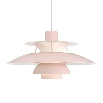 Lámpara colgante PH 5 - Ø500, Rosa claro - Louis Poulsen