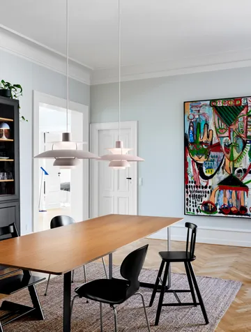 Lámpara colgante PH 5 - Ø500, Rosa claro - Louis Poulsen