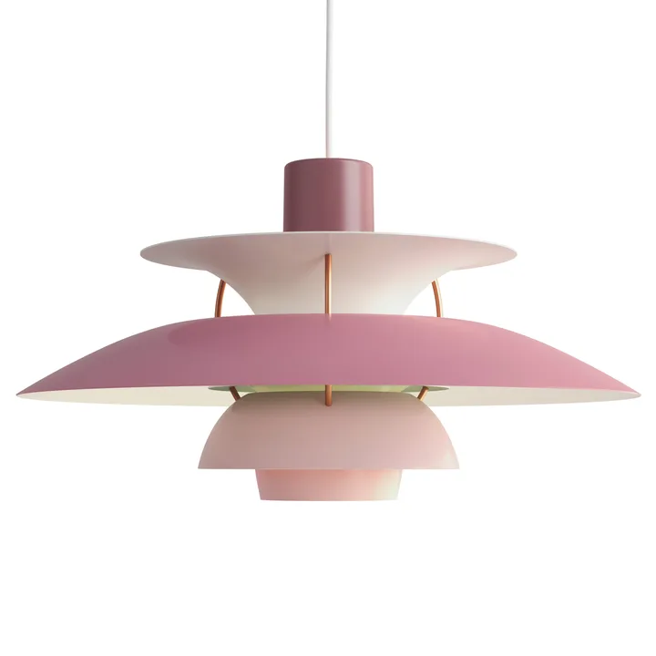Lámpara colgante PH 5 - Ø500, Rosa - Louis Poulsen