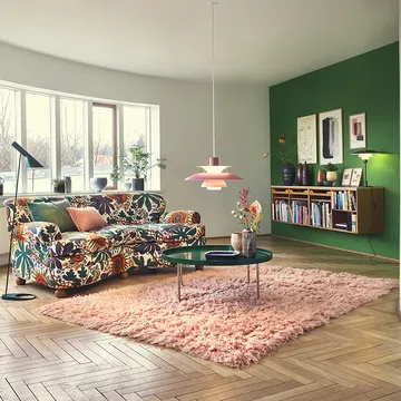 Lámpara colgante PH 5 - Ø500, Rosa - Louis Poulsen