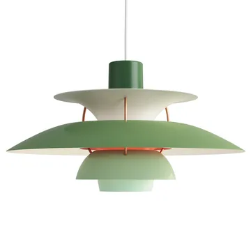 Lámpara colgante PH 5 - Ø500, Verde - Louis Poulsen