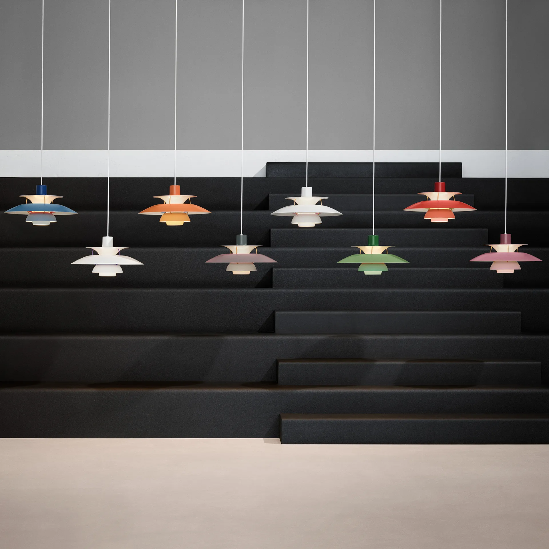 Lámpara colgante PH 5, Blanco Louis Poulsen