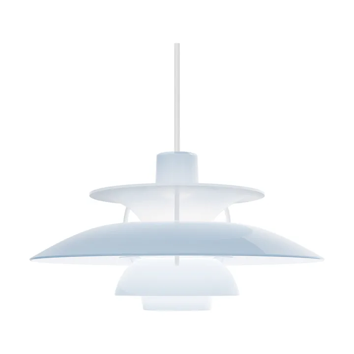 Lámpara colgante PH 5 de Ø32 cm - Opal pale blue - Louis Poulsen