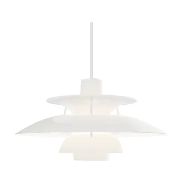 Lámpara colgante PH 5 de Ø32 cm - Opal white - Louis Poulsen