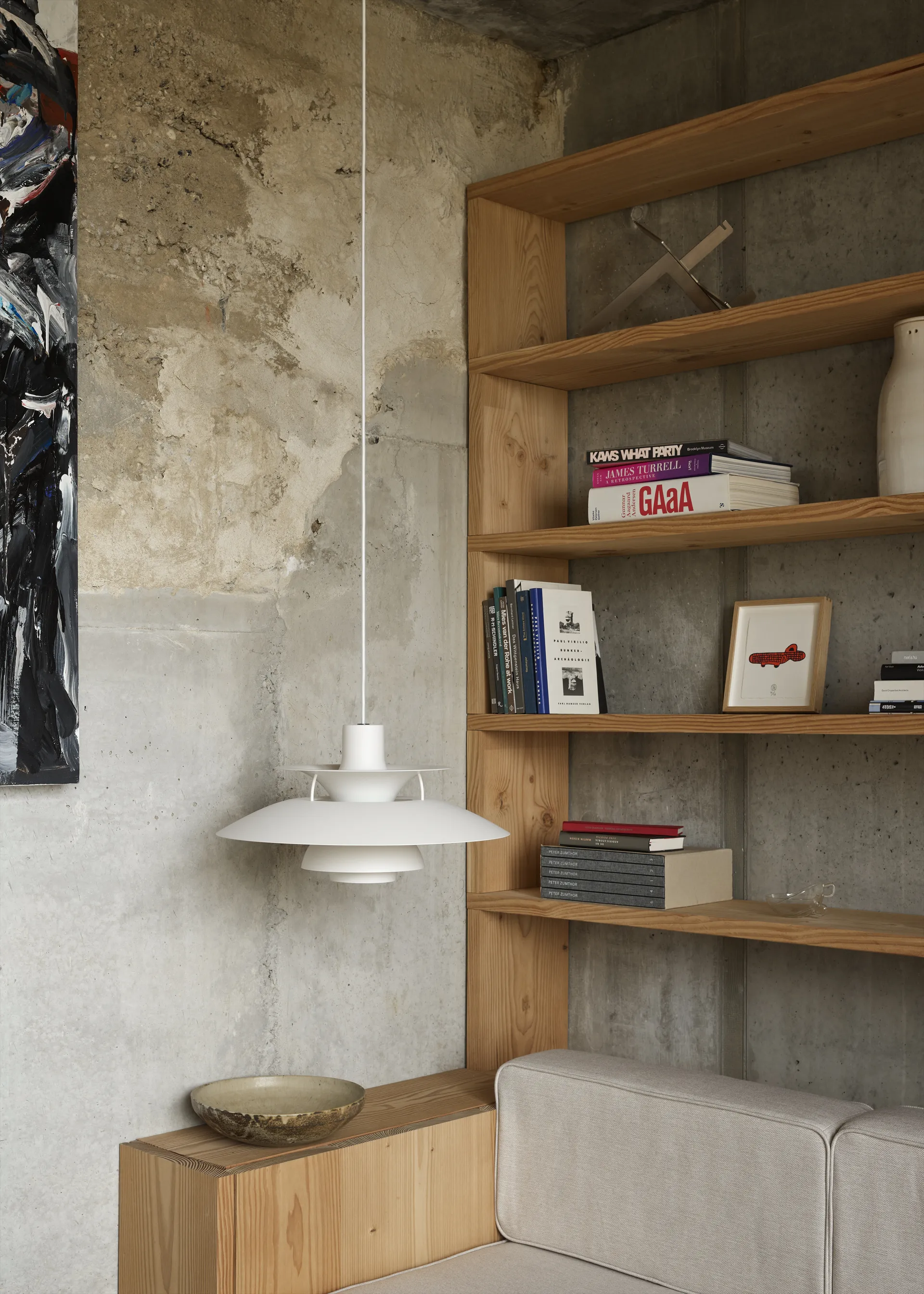 Lámpara colgante PH 5 monocromo, Pale blush Louis Poulsen