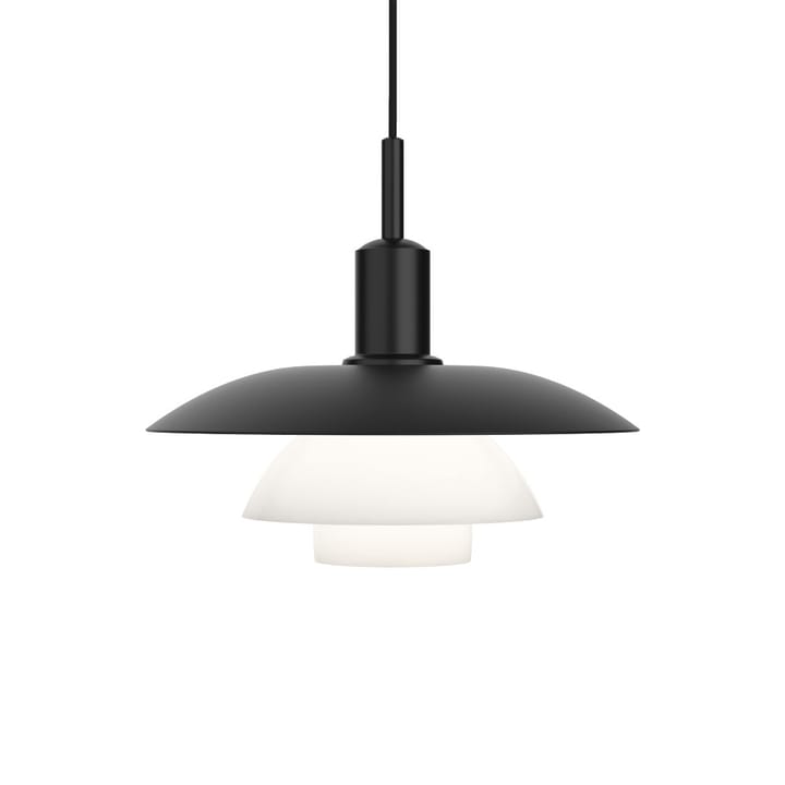 Lámpara colgante PH 5/5 LED - Negro metal-vidrio - Louis Poulsen