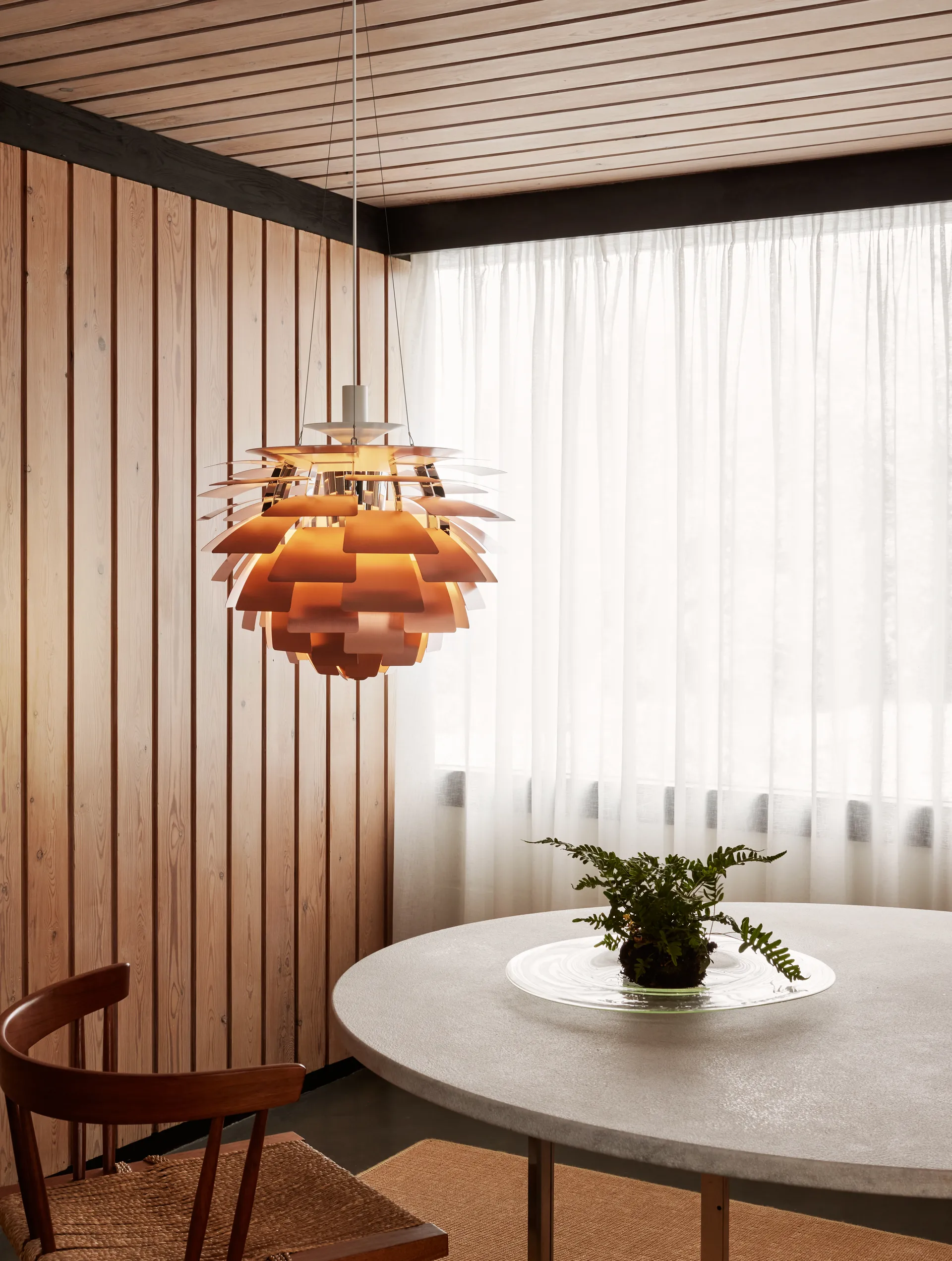 Lámpara colgante PH Artichoke Ø48 cm, Cobre Louis Poulsen