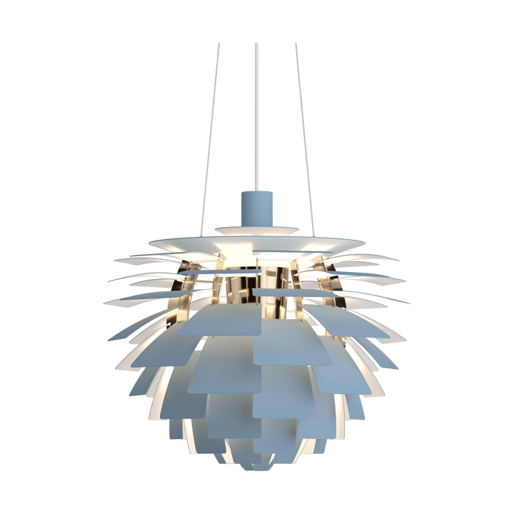 Lámpara colgante PH Artichoke Ø48 cm, Dusty blue-brass metallised Louis Poulsen
