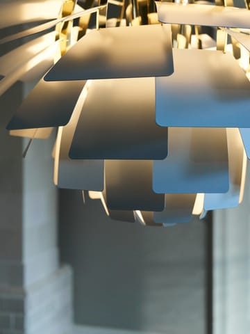 Lámpara colgante PH Artichoke Ø48 cm - Dusty blue-brass metallised - Louis Poulsen