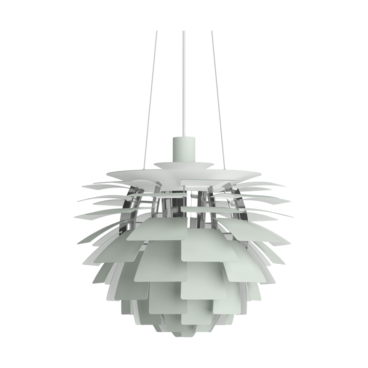 Lámpara colgante PH Artichoke Ø48 cm - Dusty green-high lustre chrome plated - Louis Poulsen
