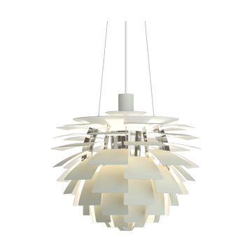 Lámpara colgante PH Artichoke Ø48 cm - Dusty green-high lustre chrome plated - Louis Poulsen