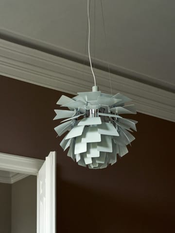 Lámpara colgante PH Artichoke Ø48 cm - Dusty green-high lustre chrome plated - Louis Poulsen