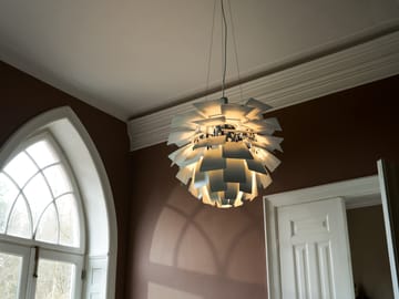 Lámpara colgante PH Artichoke Ø48 cm - Dusty green-high lustre chrome plated - Louis Poulsen