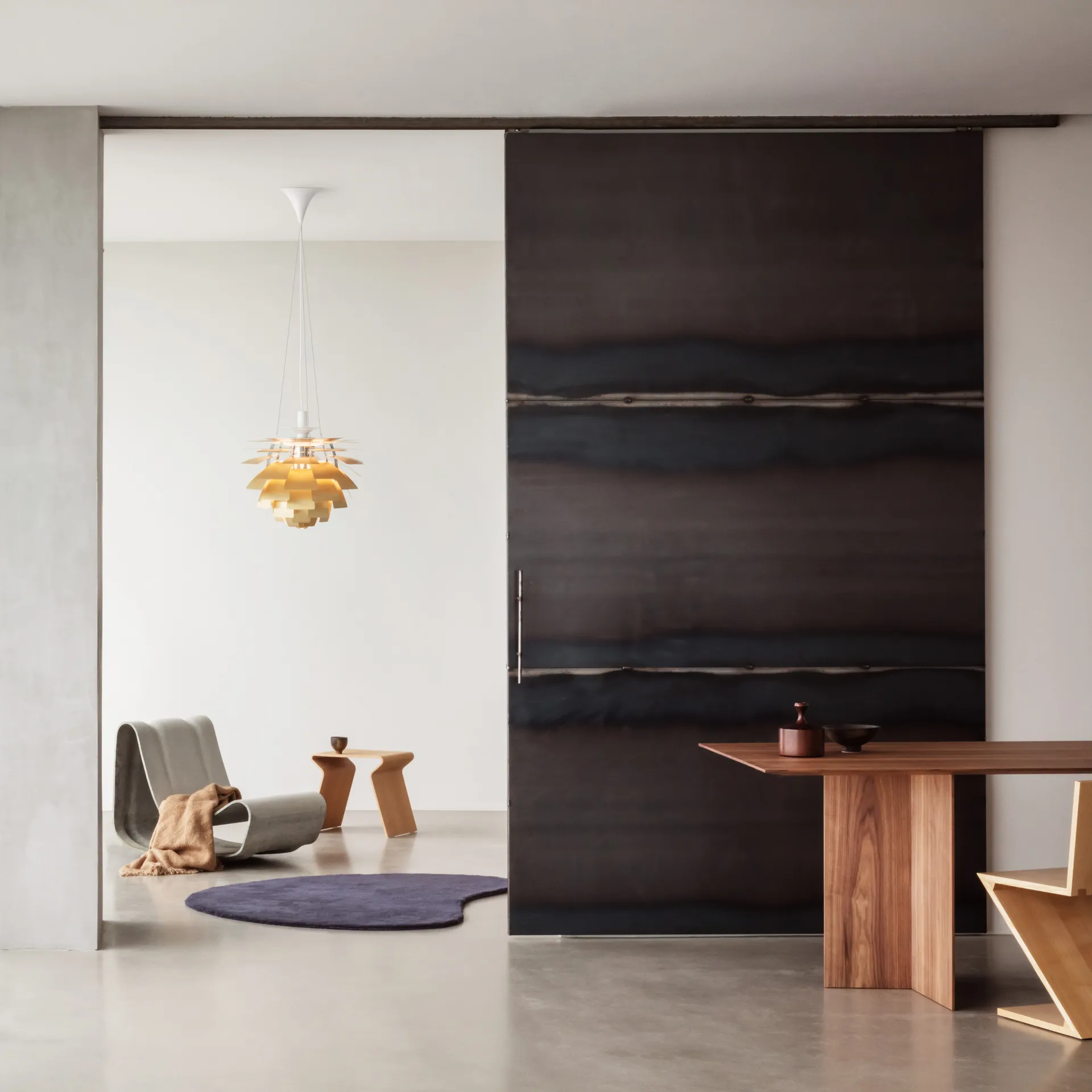 Lámpara colgante PH Artichoke Ø48 cm, Latón Louis Poulsen