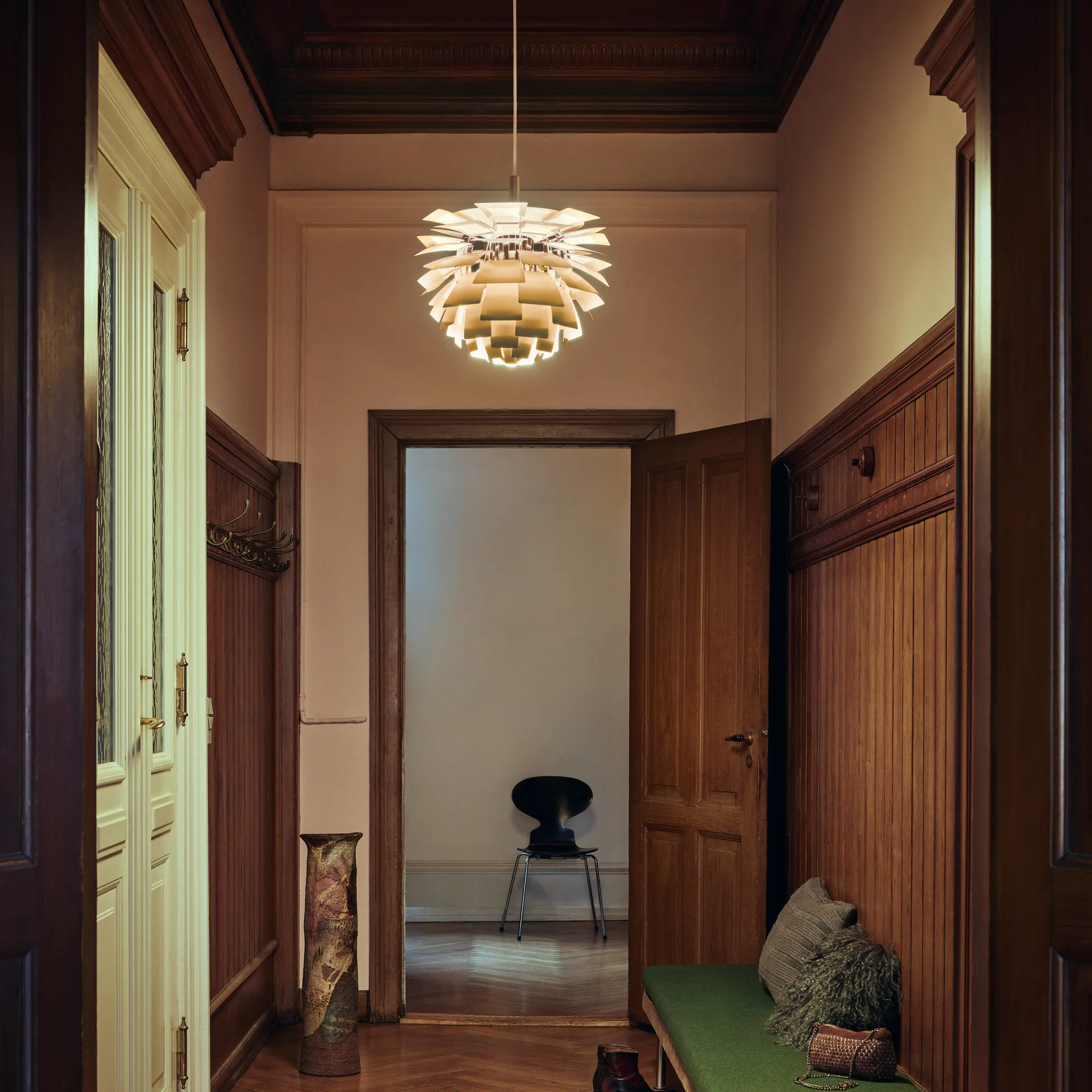 Lámpara colgante PH Artichoke Ø48 cm, Latón Louis Poulsen