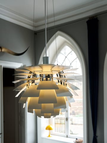 Lámpara colgante PH Artichoke Ø60 cm - Dusty green-high lustre chrome plated - Louis Poulsen