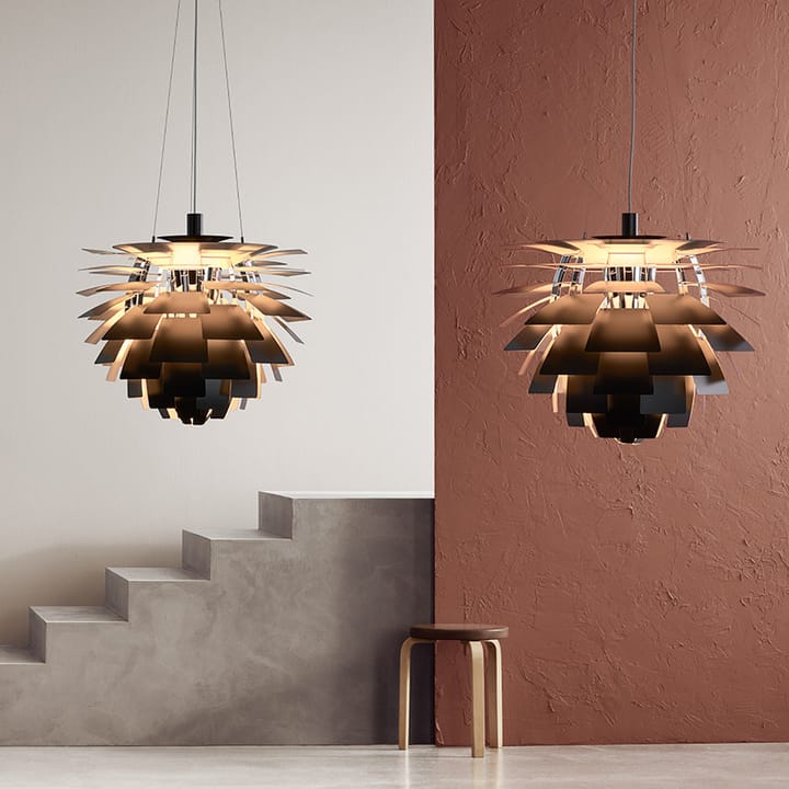 Lámpara colgante PH Artichoke Ø84 cm, Negro Louis Poulsen