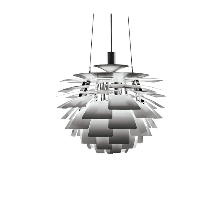 Lámpara colgante PH Artichoke - Acero pulido, ø48, LED - Louis Poulsen