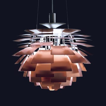 Lámpara colgante PH Artichoke - Acero pulido, ø48, LED - Louis Poulsen
