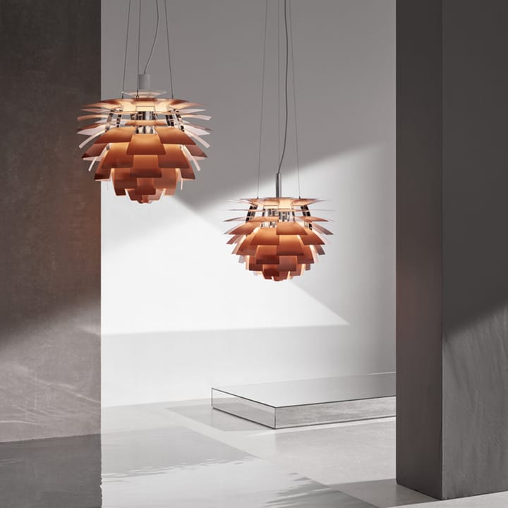 Lámpara colgante PH Artichoke LED, Cobre, Ø48 cm Louis Poulsen